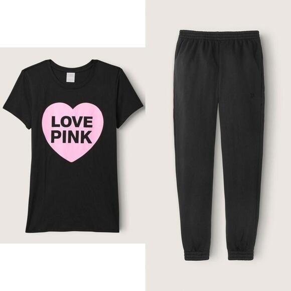 Victoria Secret T-Shirt and Jogger Set - Picture 2 of 3